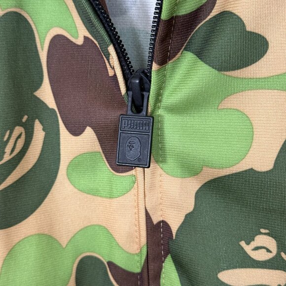 Bape x Puma A Bathing Ape Jacket Green-Camo Track Jacket Small - Picture 8 of 12